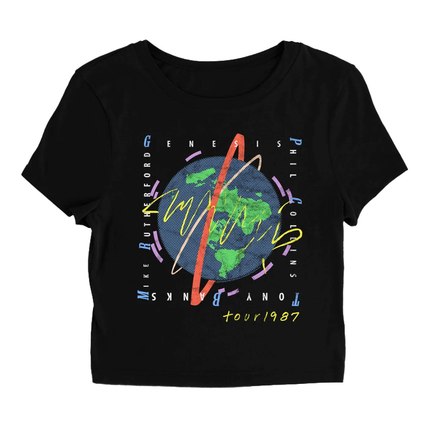 Genesis Women's T-Shirt | World Tour 1987 Genesis Baby Tee