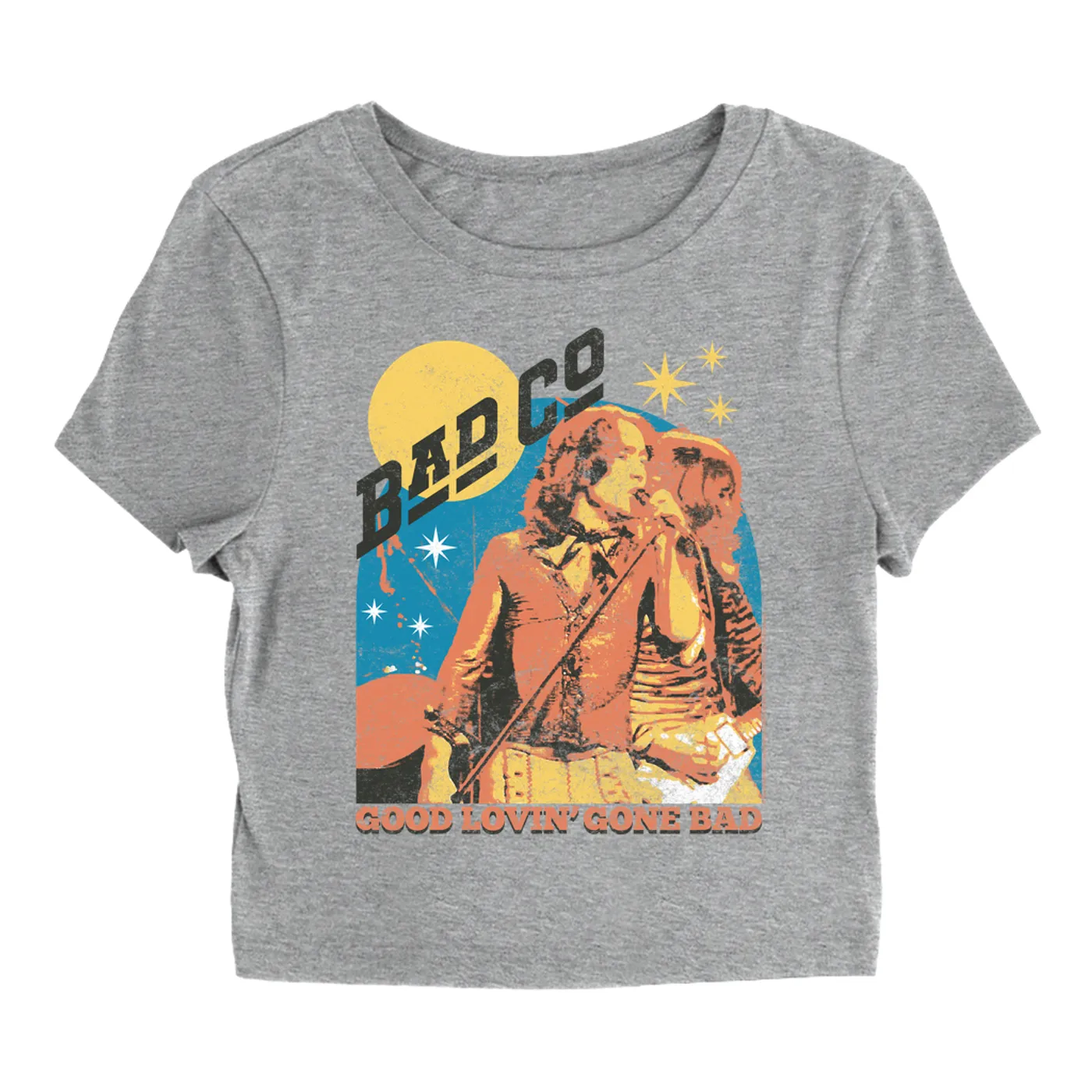 Bad Company Women's T-Shirt | Good Lovin Gone Bad Distressed Bad Company Baby Tee