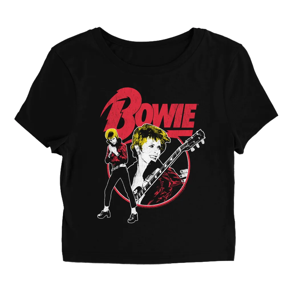 Women's T-Shirt | 1972 Photo Collage Distressed Baby Tee