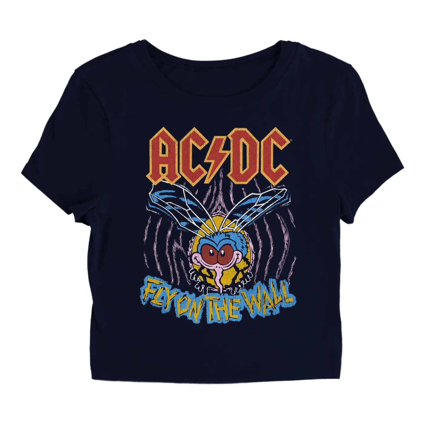 AC/DC Women's T-Shirt | It's The Fly On The Wall ACDC Baby Tee