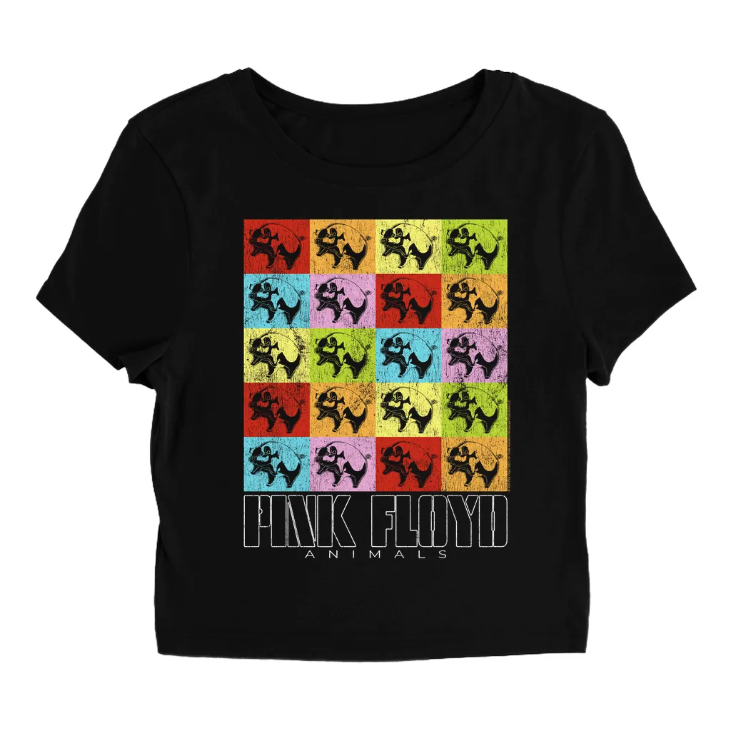 Women's T-Shirt | Animals Album Pop Art Distressed Baby Tee