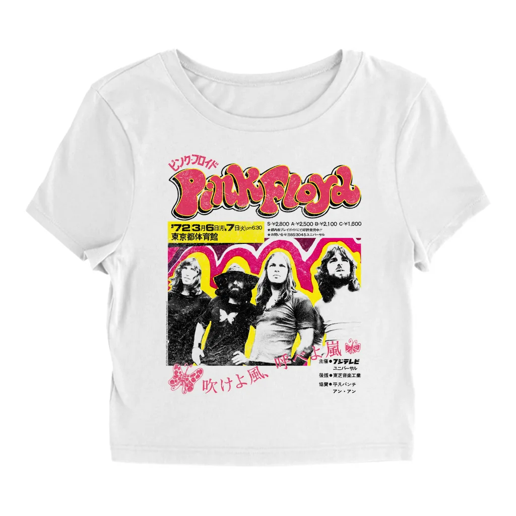 Women's T-Shirt | 1972 Japan Concert Distressed Baby Tee