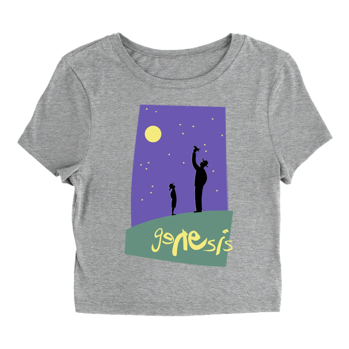 Genesis Women's T-Shirt | 1992 We Can't Dance Tour Live Genesis Baby Tee