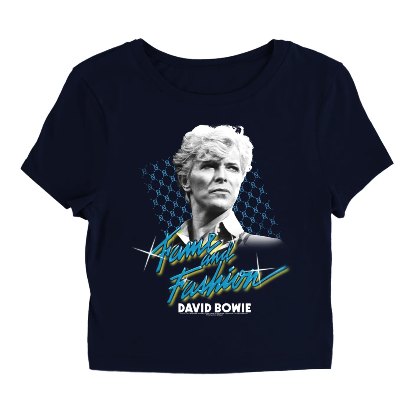David Bowie Women's T-Shirt | Fame And Fashion Design (Merchbar Exclusive) David Bowie Baby Tee