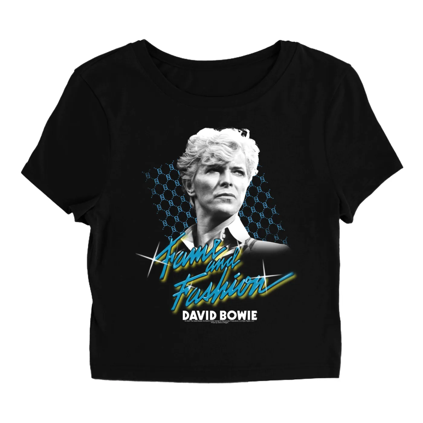 David Bowie Women's T-Shirt | Fame And Fashion Design (Merchbar Exclusive) David Bowie Baby Tee