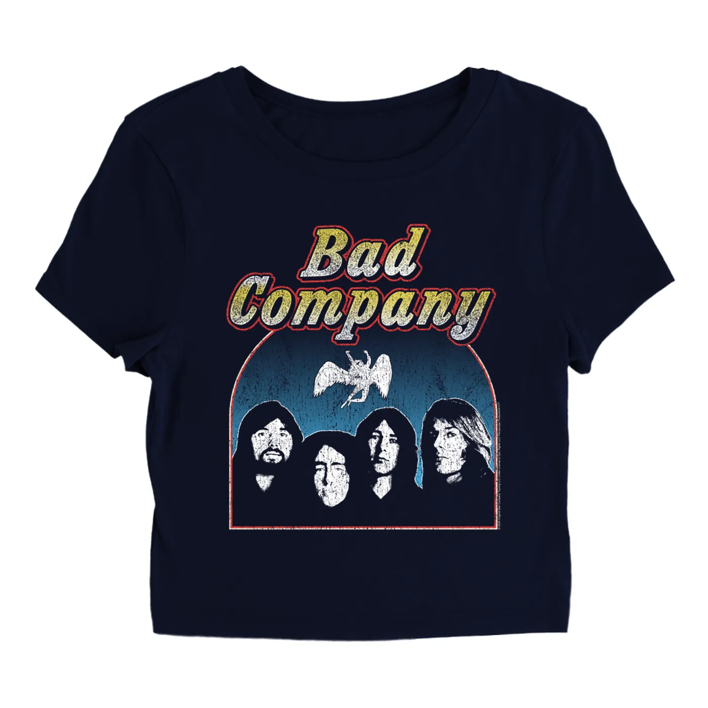Bad Company Women's T-Shirt | Desolation Angels Design (Merchbar Exclusive) Bad Company Baby Tee