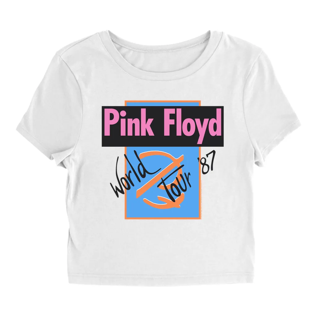 Women's T-Shirt | World Tour '87 Logo Baby Tee