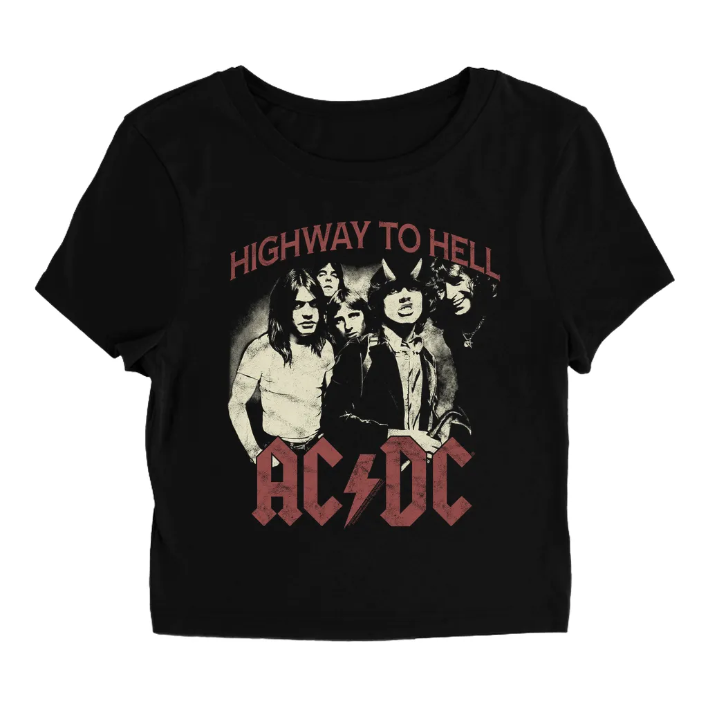 Women's T-Shirt | Highway To Hell Retro Baby Tee