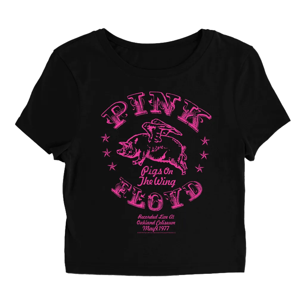 Women's T-Shirt | Pigs On The Wing Baby Tee