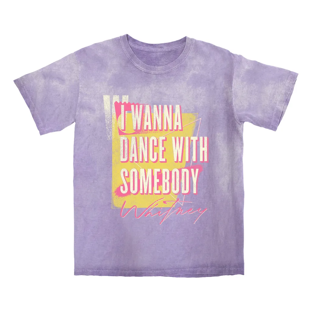 T-shirt | I Wanna Dance Pink Yellow Color Blast Shirt