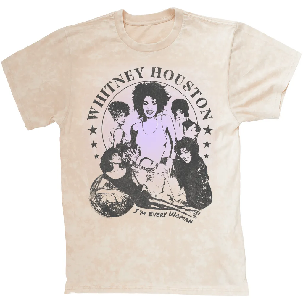 T-shirt | I'm Every Woman Photo Collage Mineral Wash Shirt