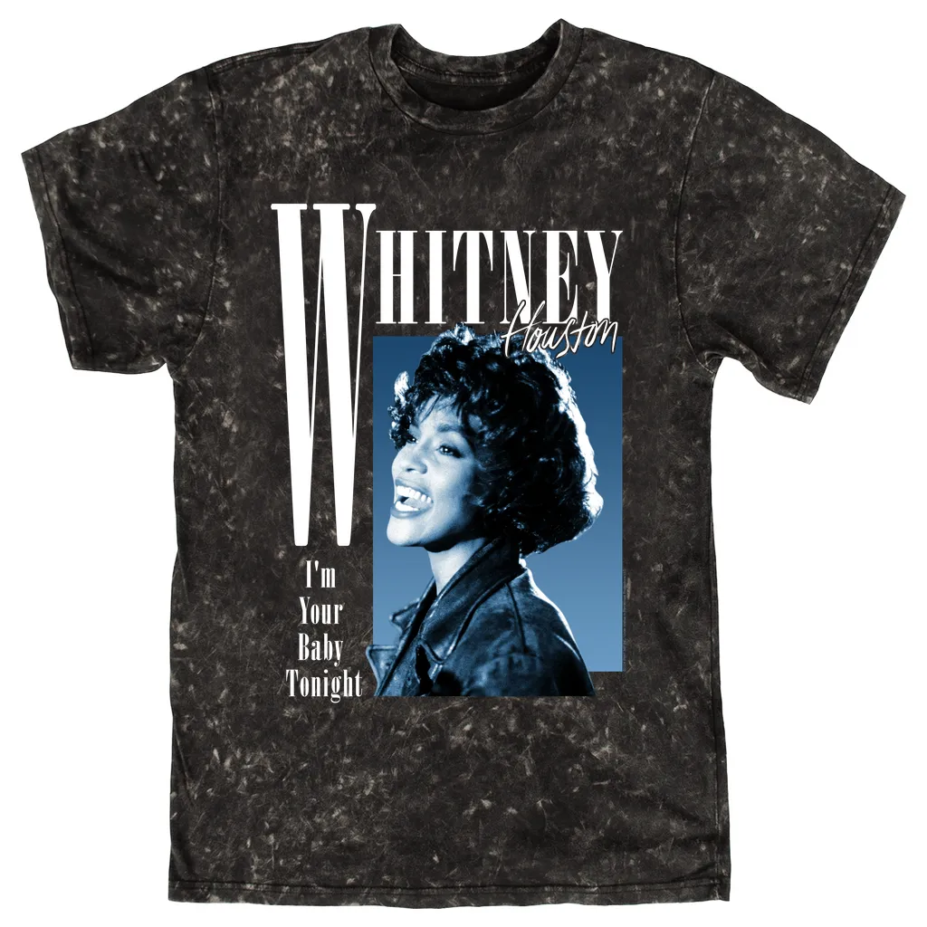 T-shirt | I'm Your Baby Tonight Blue Hue Design (Equineop Exclusive) Mineral Wash Shirt