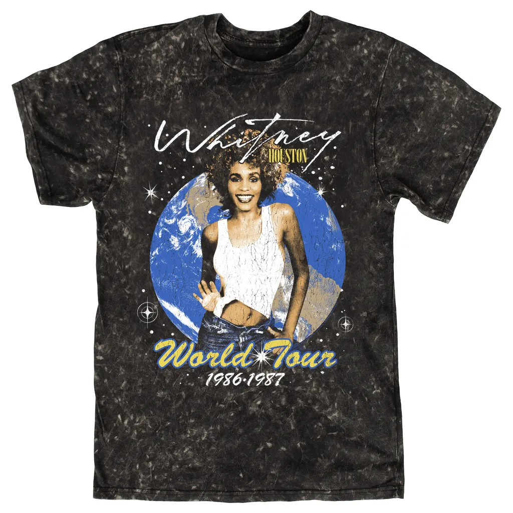 T-shirt | World Tour 1986-1987 Distressed Mineral Wash Shirt