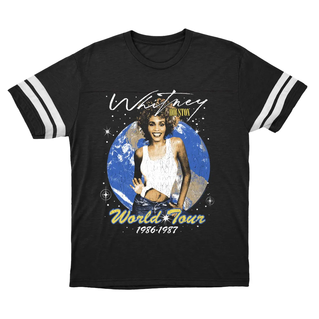 T-Shirt | World Tour 1986-1987 Distressed Football Shirt