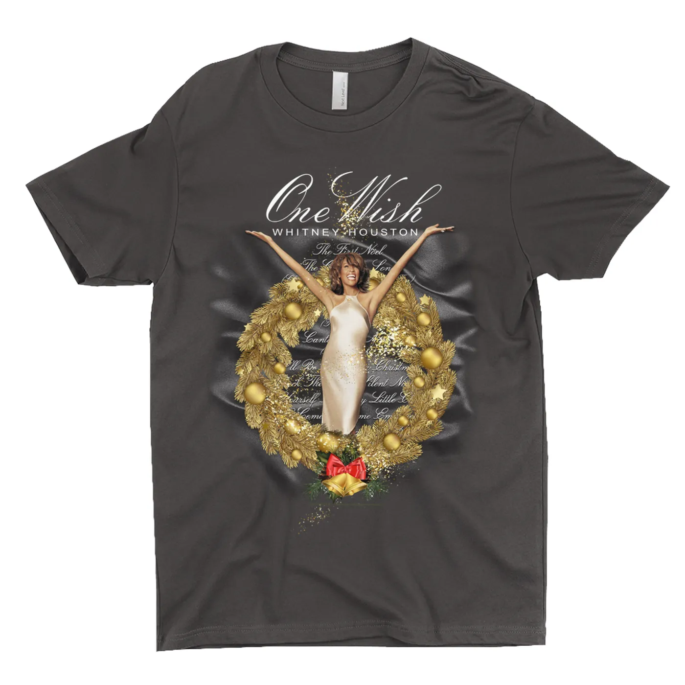 Whitney Houston T-Shirt | One Wish Whitney Houston Dark Shirt