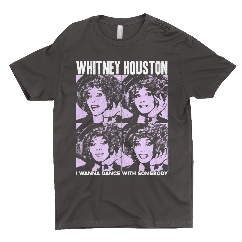 T-Shirt | I Wanna Dance Purple Pop Art Dark Shirt