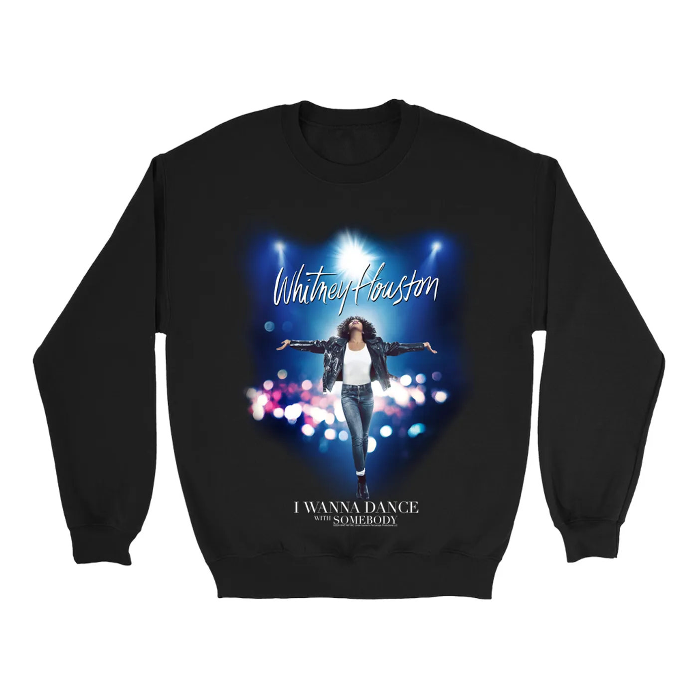 Whitney Houston Sweatshirt | I Wanna Dance City Scene Whitney Houston Sweatshirt