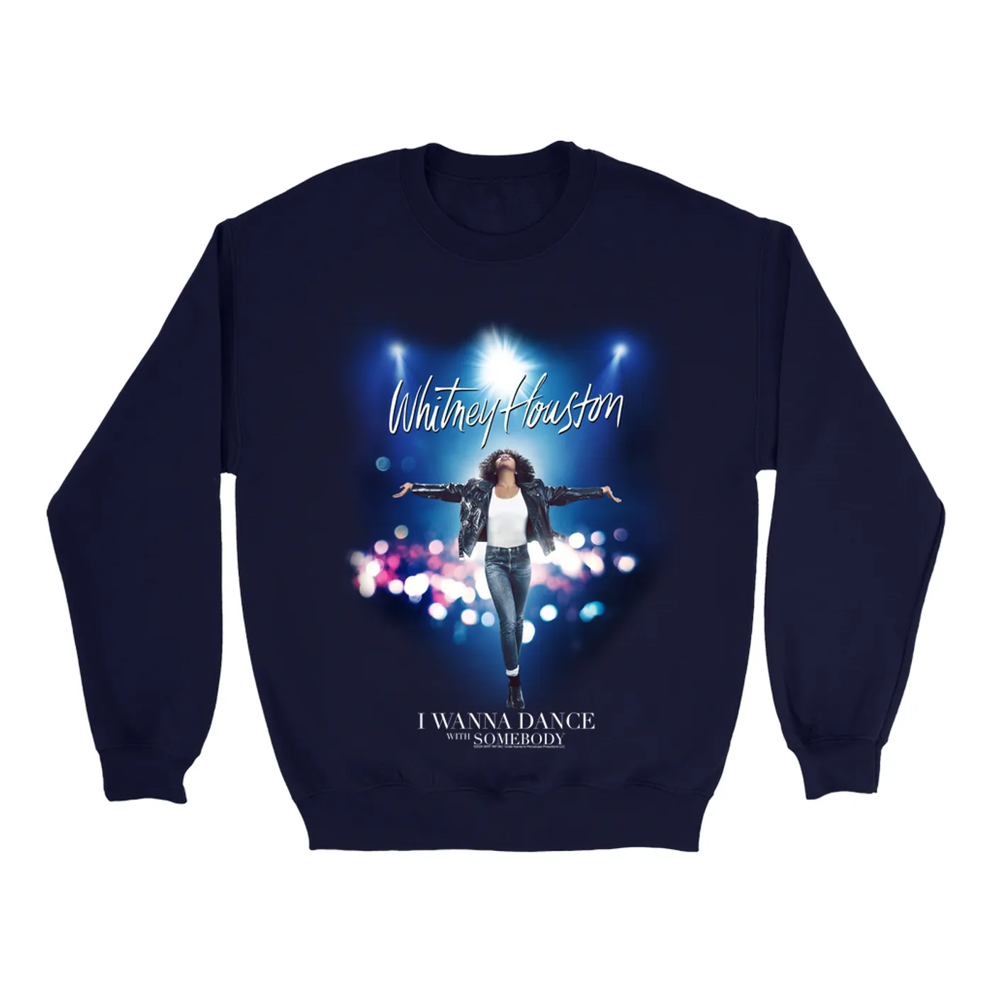 Whitney Houston Sweatshirt | I Wanna Dance City Scene Whitney Houston Sweatshirt