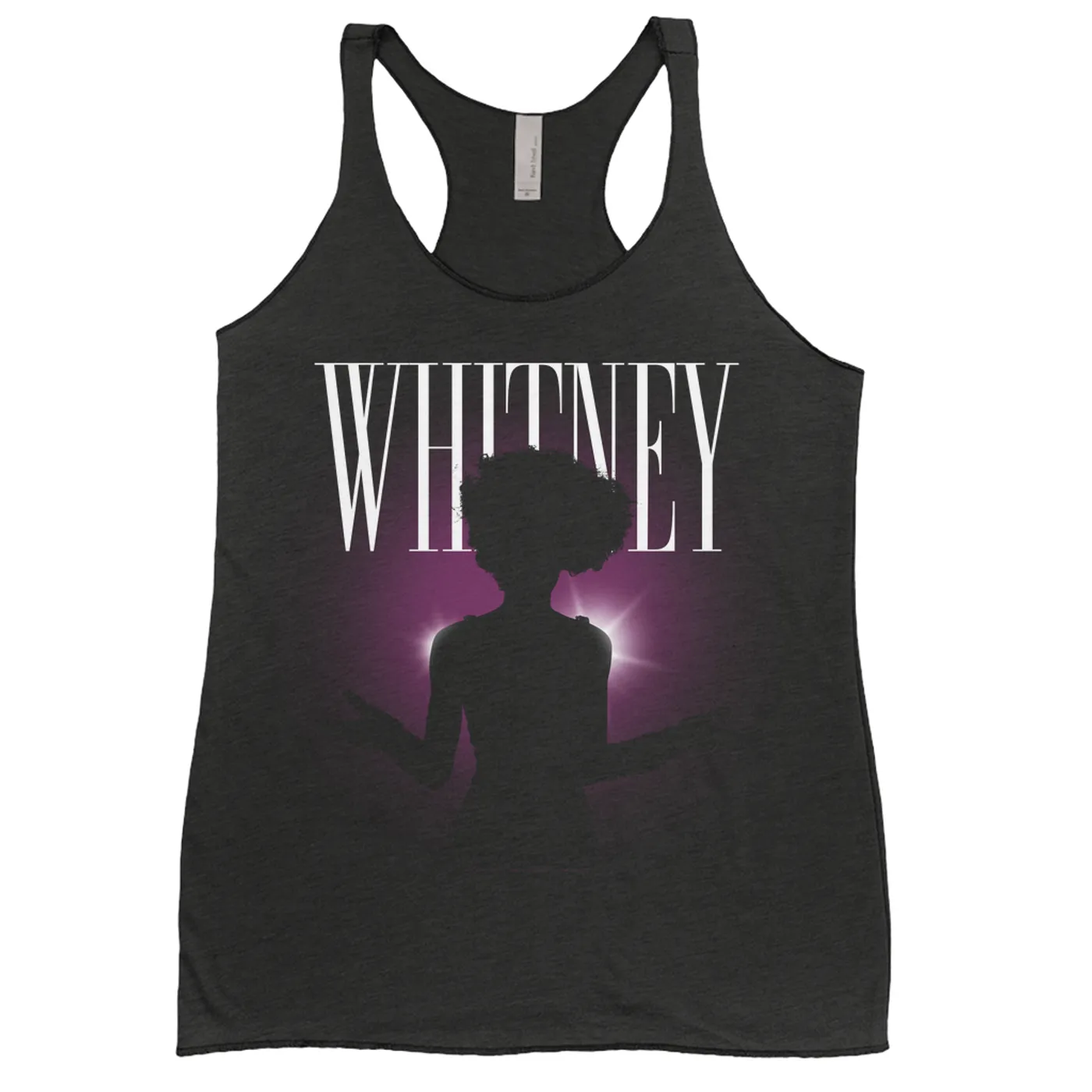 Whitney Houston Ladies' Tank Top | On Stage Silhouette Whitney Houston Shirt