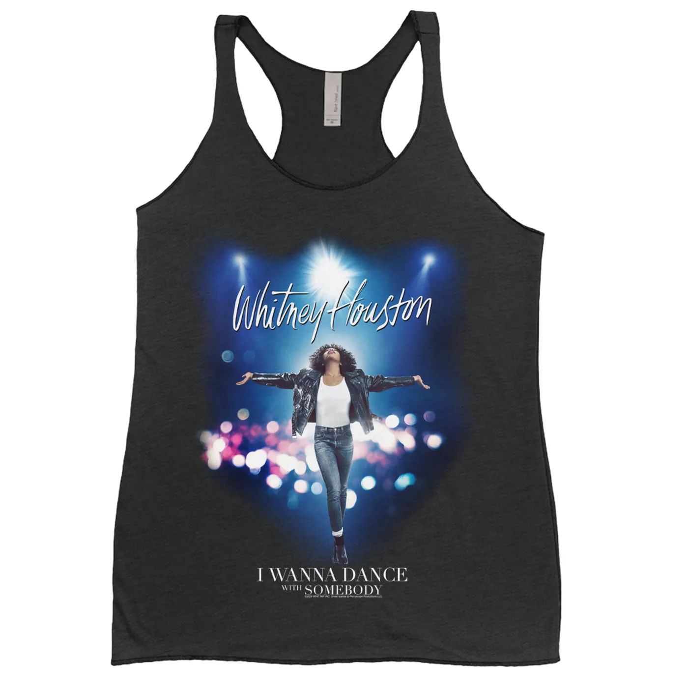 Whitney Houston Ladies' Tank Top | I Wanna Dance City Scene Whitney Houston Shirt