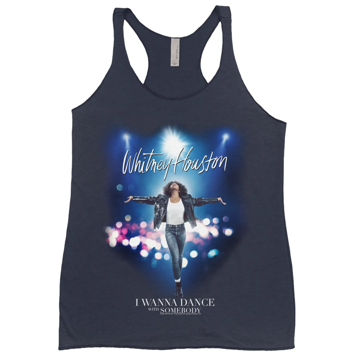 Whitney Houston Ladies' Tank Top | I Wanna Dance City Scene Whitney Houston Shirt