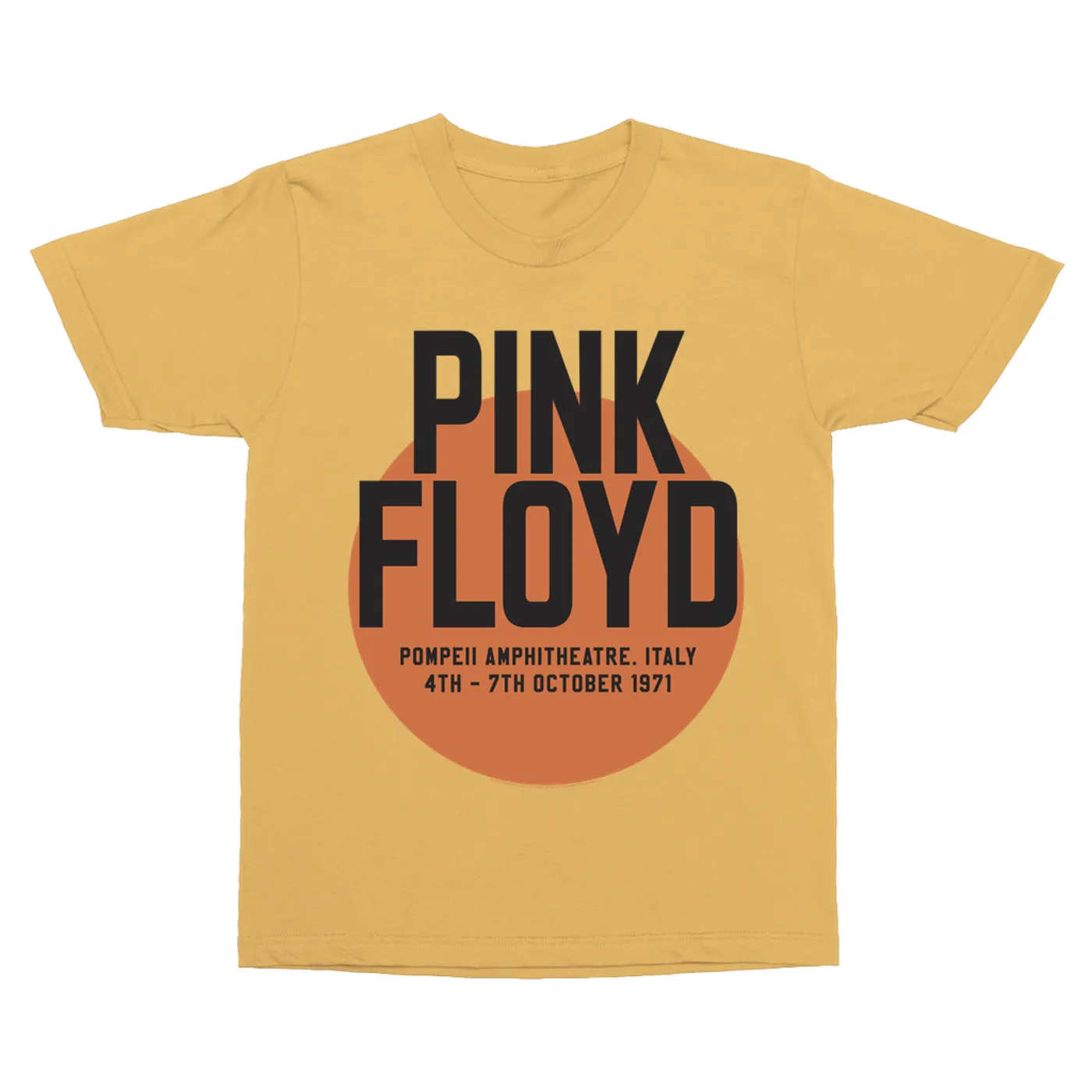 Pink Floyd T-Shirt | Pompeii 1971 Concert Poster (Merchbar Exclusive) Pink Floyd Vintage Shirt