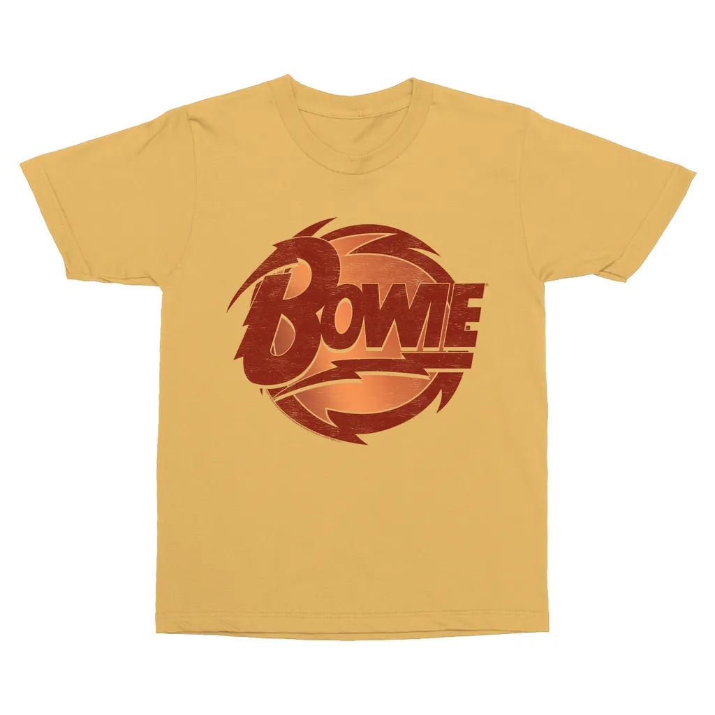 T-Shirt | Bolted Bowie Circular Logo Distressed (Equineop Exclusive) Vintage Shirt