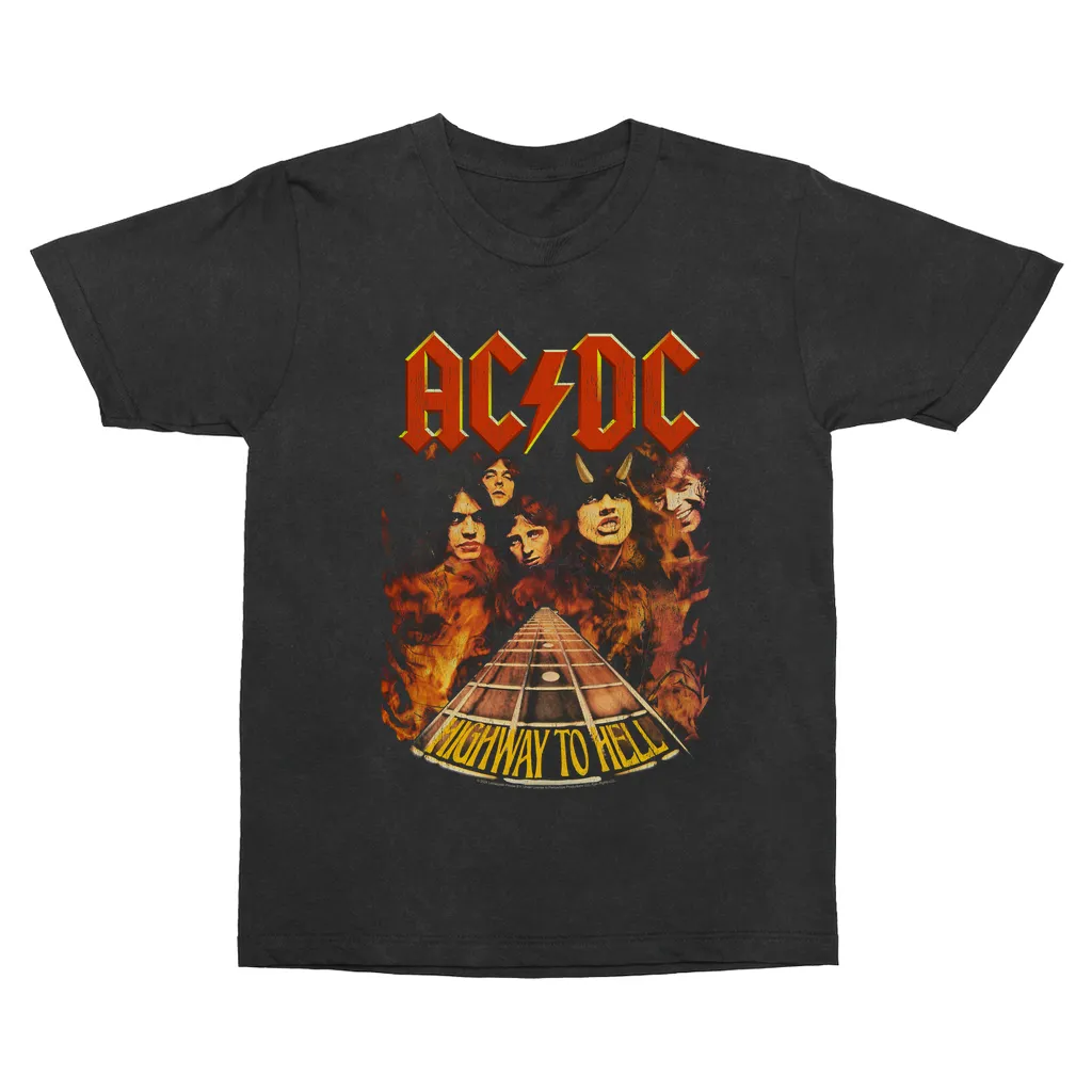 T-Shirt | Highway To Hell In Flames Vintage Shirt