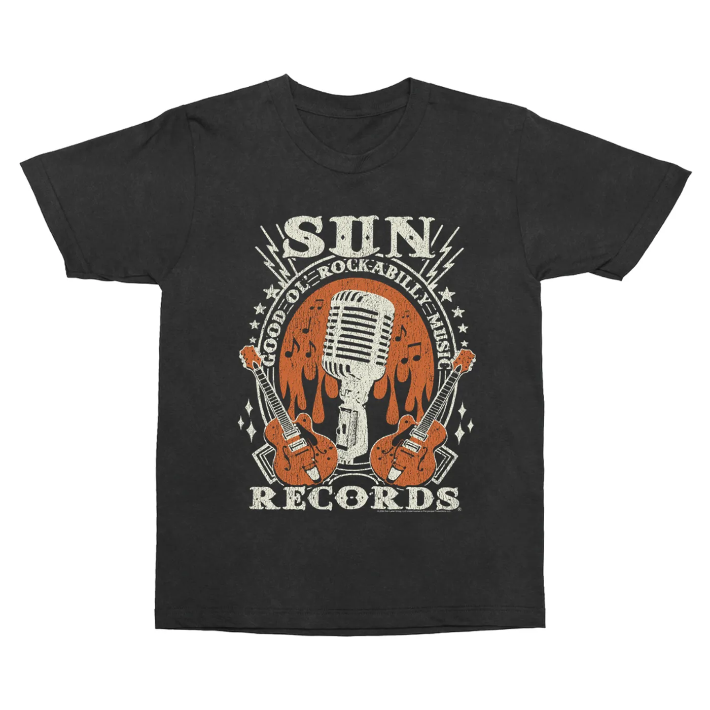 Sun Records T-Shirt | Good Ol' Rockabilly Music Distressed Sun Records Vintage Shirt