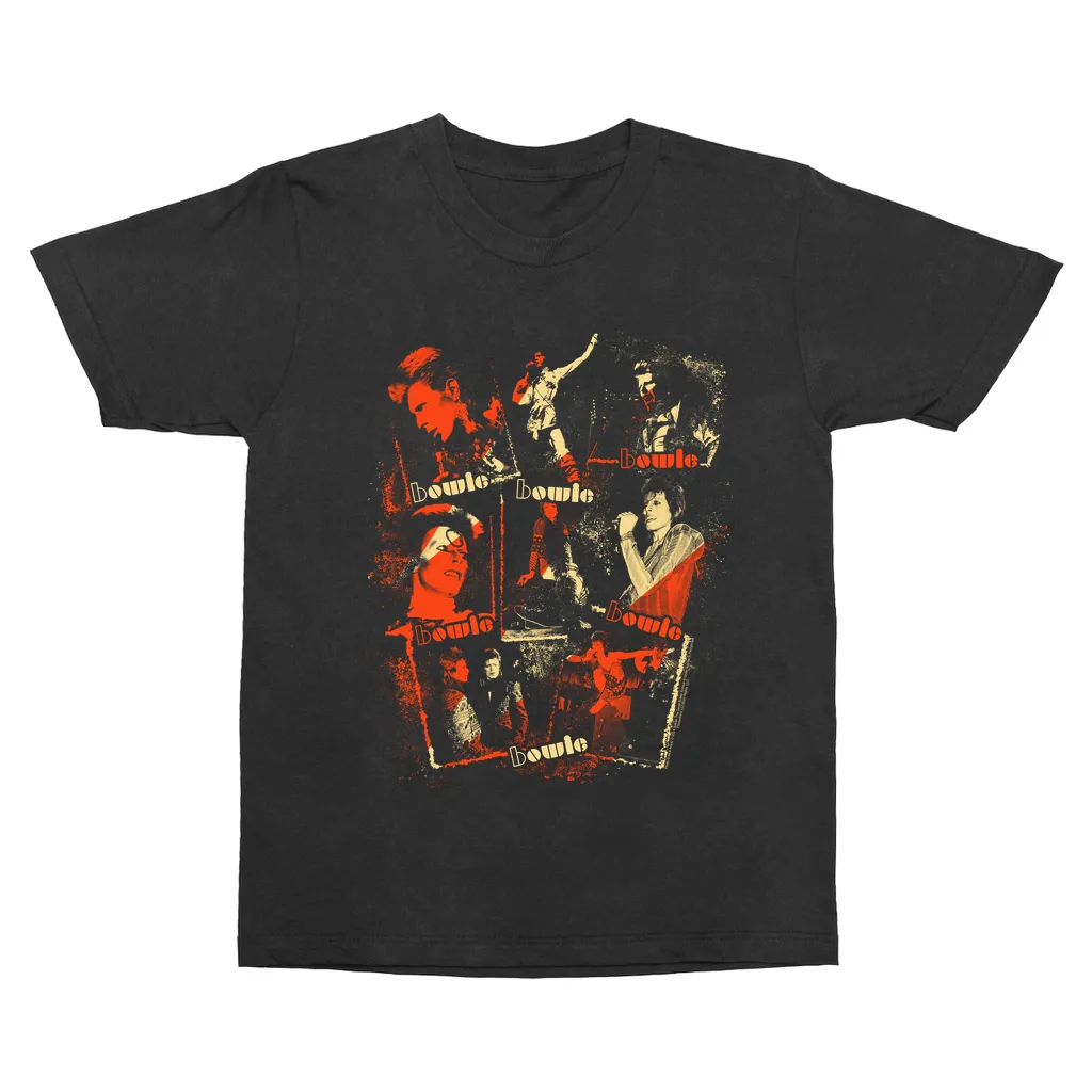 T-Shirt | Ziggy Stardust Photo Collage Distressed (Equineop Exclusive) Vintage Shirt