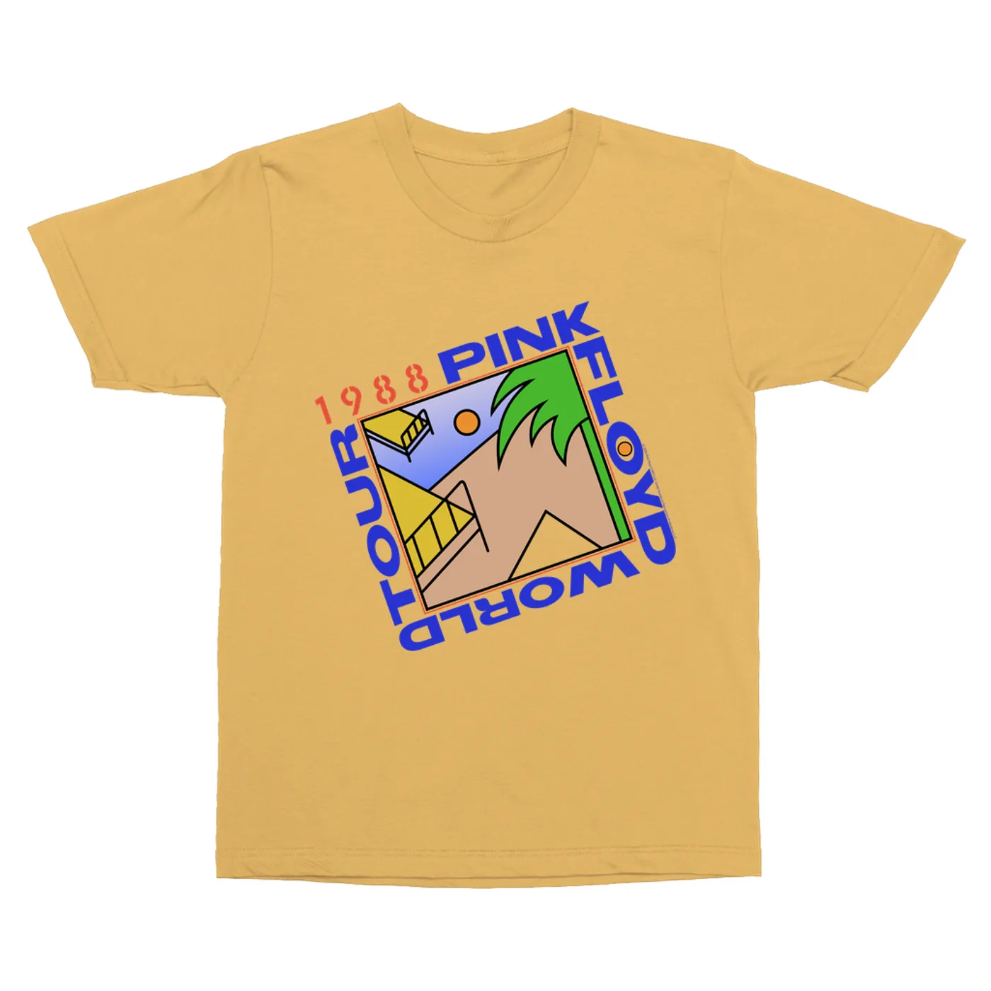 Pink Floyd T-Shirt | Pink Floyd '88 World Tour Pink Floyd Vintage Shirt