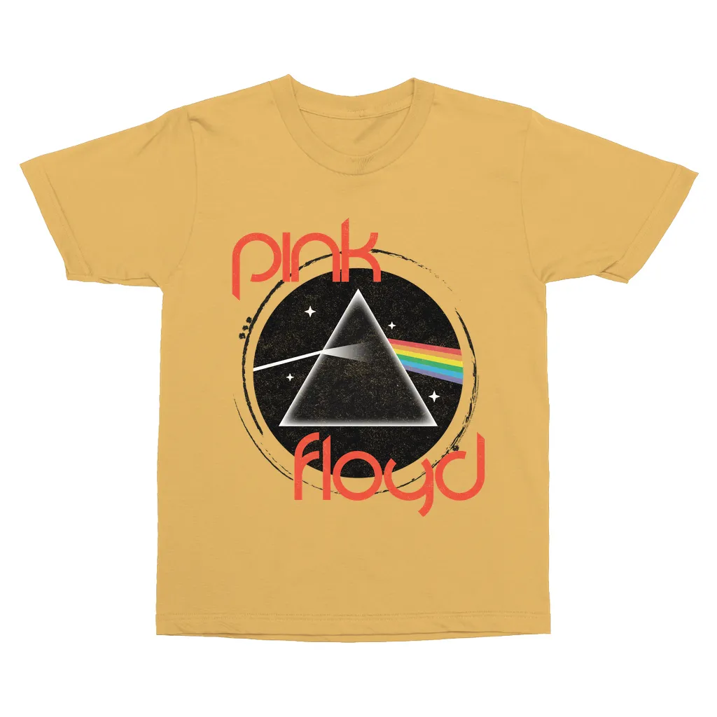 T-Shirt | Modern Retro Dark Side Of The Moon Distressed Vintage Shirt