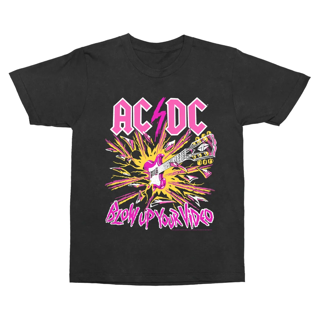 T-Shirt | Blow Up Your Video Neon Design Vintage Shirt