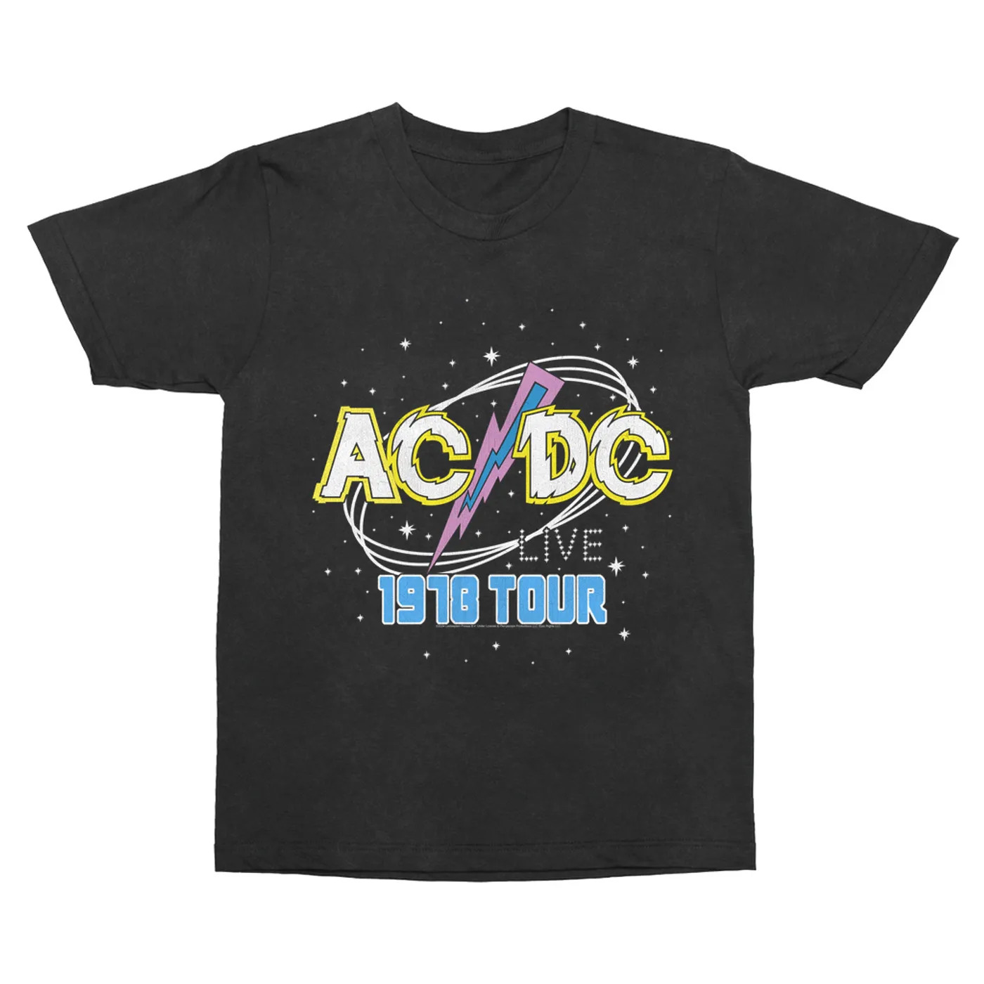 ACDC T-Shirt | AC/DC LIVE 1978 Tour Design (Merchbar Exclusive) ACDC Vintage Shirt