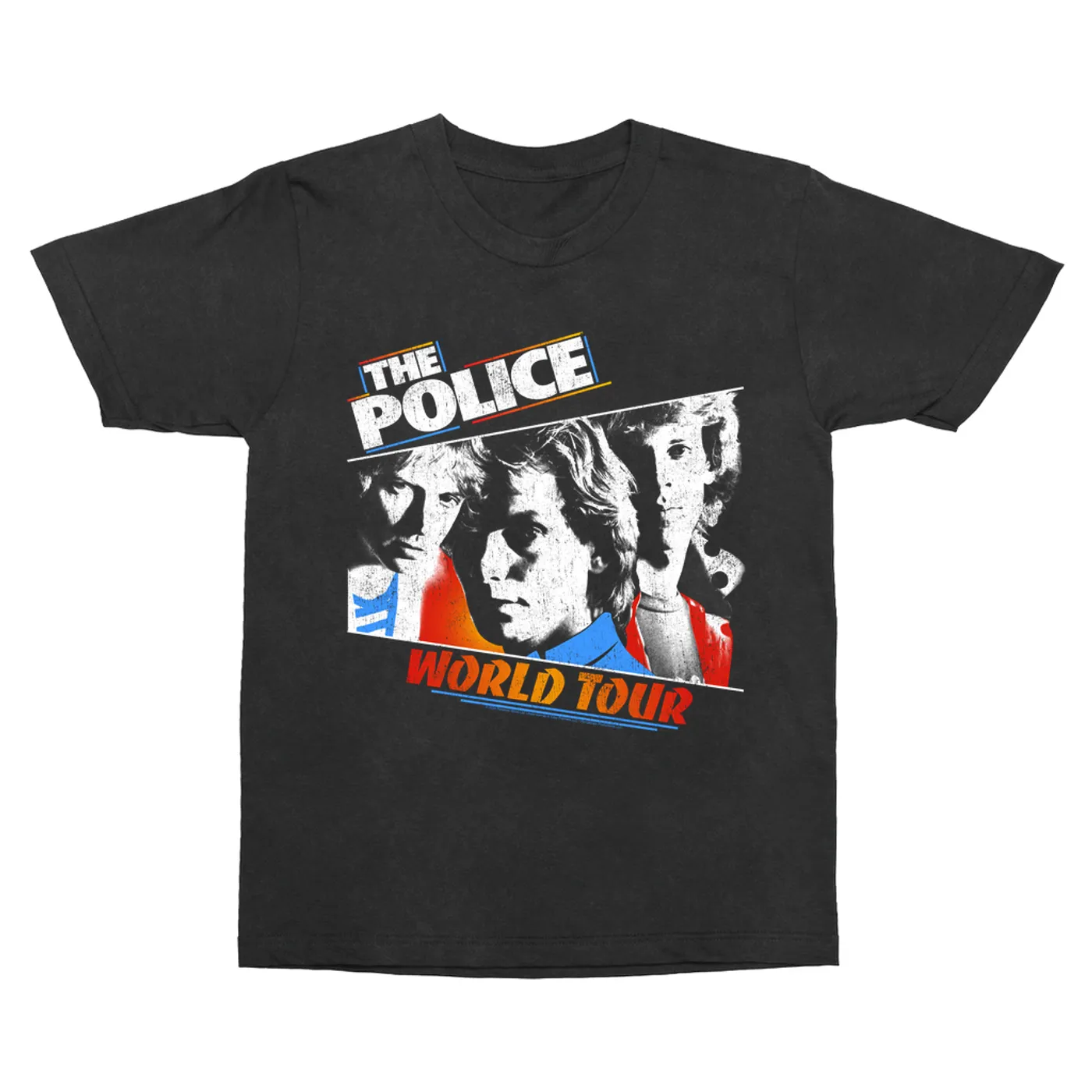 The Police T-Shirt | Live In Concert World Tour (Merchbar Exclusive) The Police Vintage Shirt
