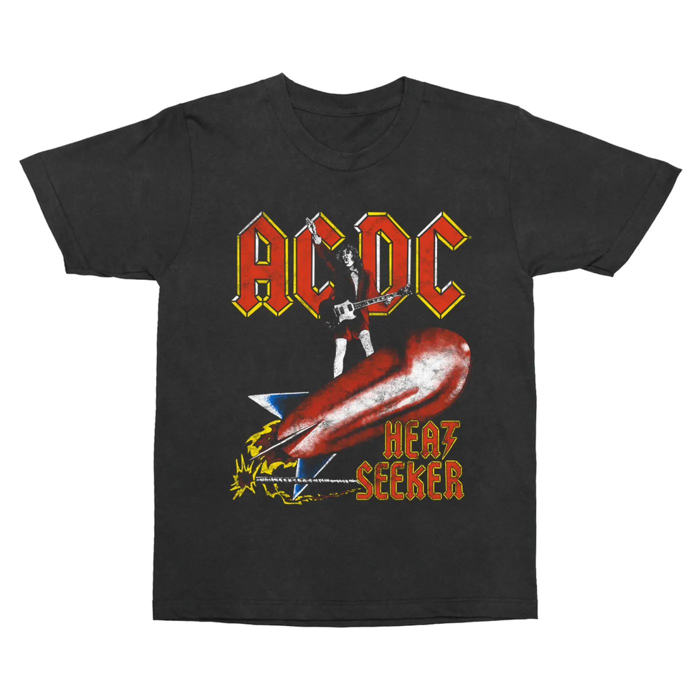 AC/DC T-Shirt | Heat Seeker Album Design ACDC Vintage Shirt