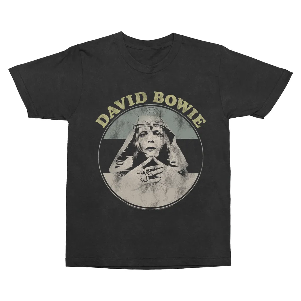 T-Shirt | Pastel Bowie Sphinx Image Distressed Vintage Shirt