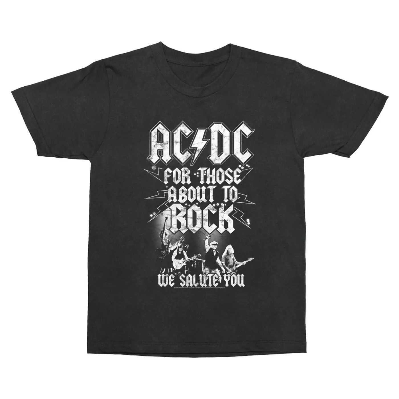 AC/DC T-Shirt | For Those About To Rock LIVE ACDC Vintage Shirt