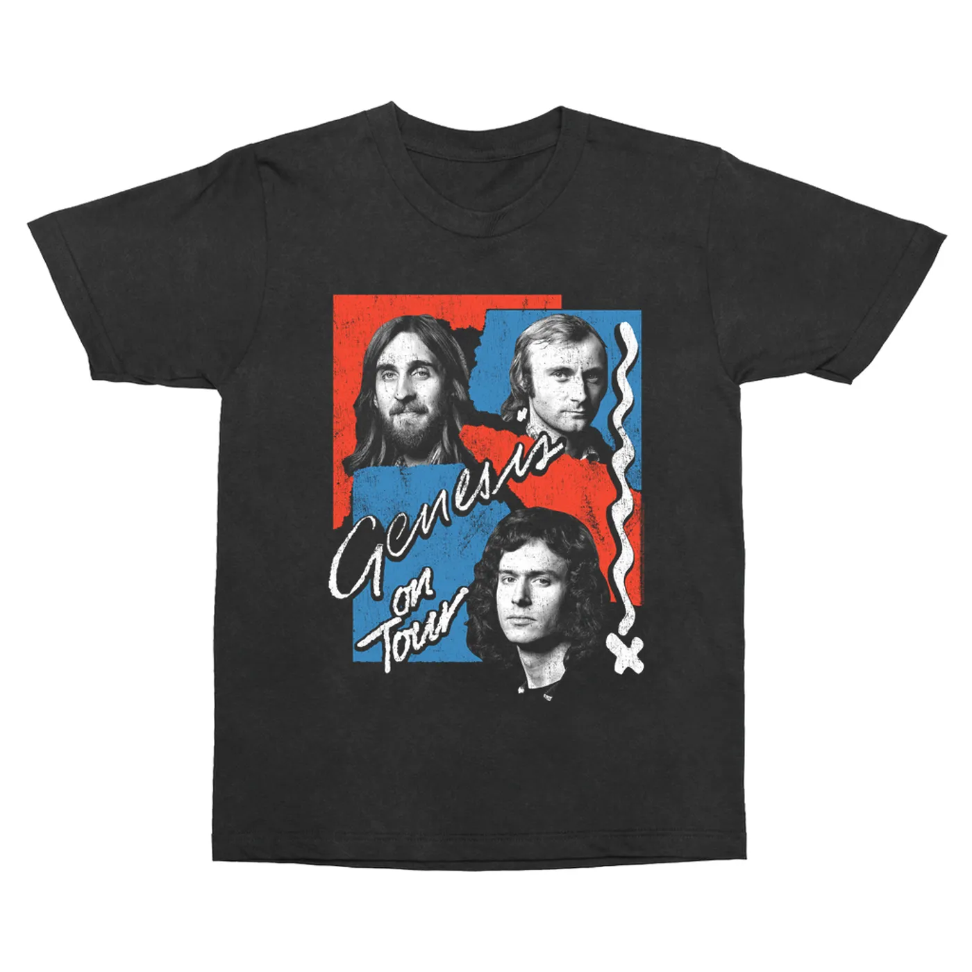 Genesis T-Shirt | Live, On Tour Distressed (Merchbar Exclusive) Genesis Vintage Shirt