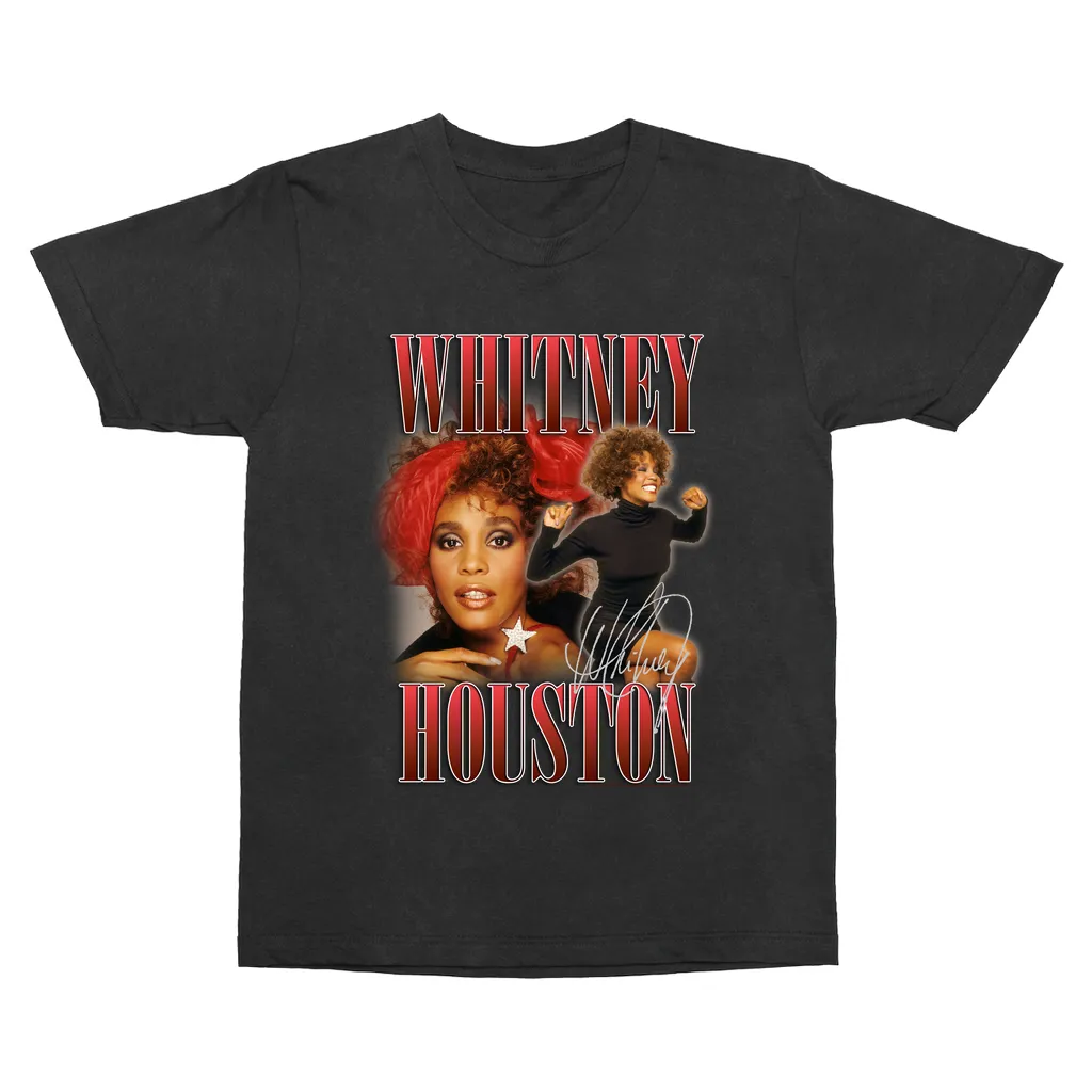 T-Shirt | Red Collage Design Vintage Shirt