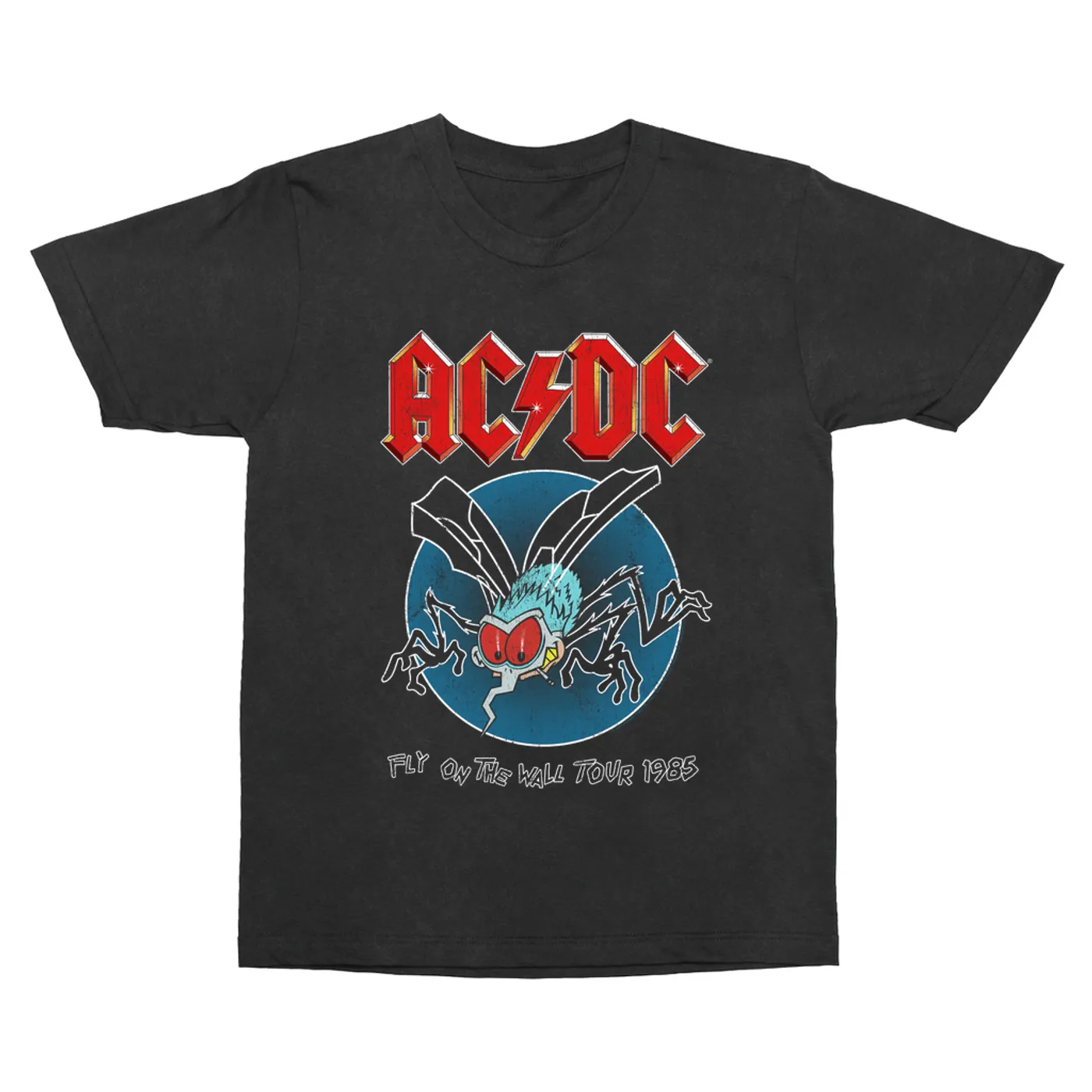 AC/DC T-Shirt | 1985 Fly On The Wall Tour ACDC Vintage Shirt