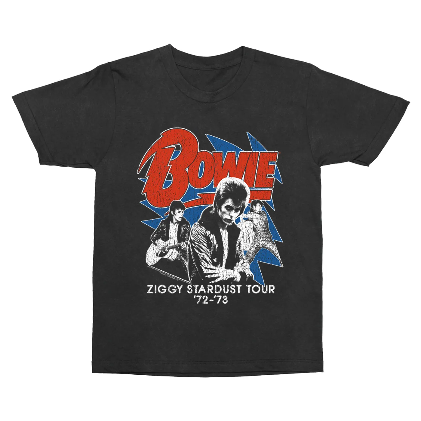 David Bowie T-Shirt | Diamond Dogs Tour 1974 Distressed David Bowie Vintage Shirt