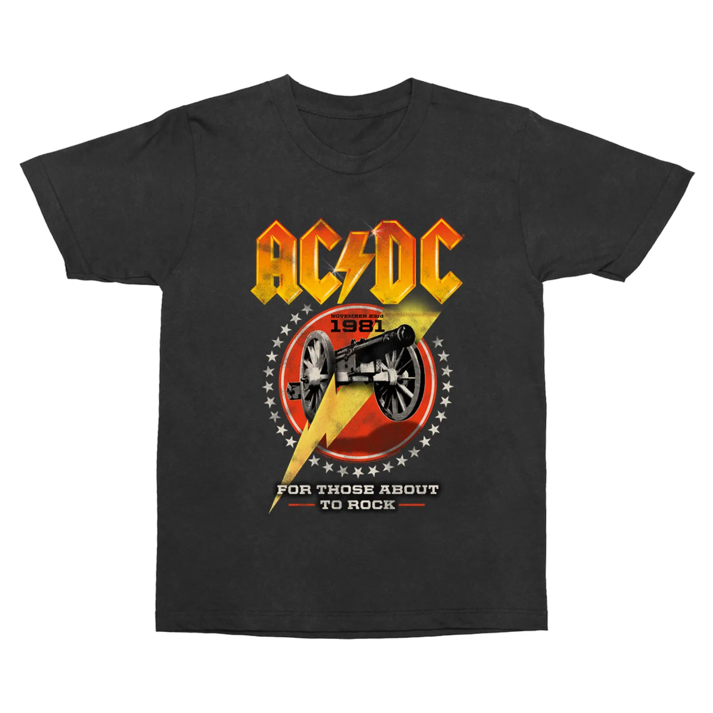 AC/DC T-Shirt | For Those About To Rock Tour 1981 (Merchbar Exclusive) ACDC Vintage Shirt