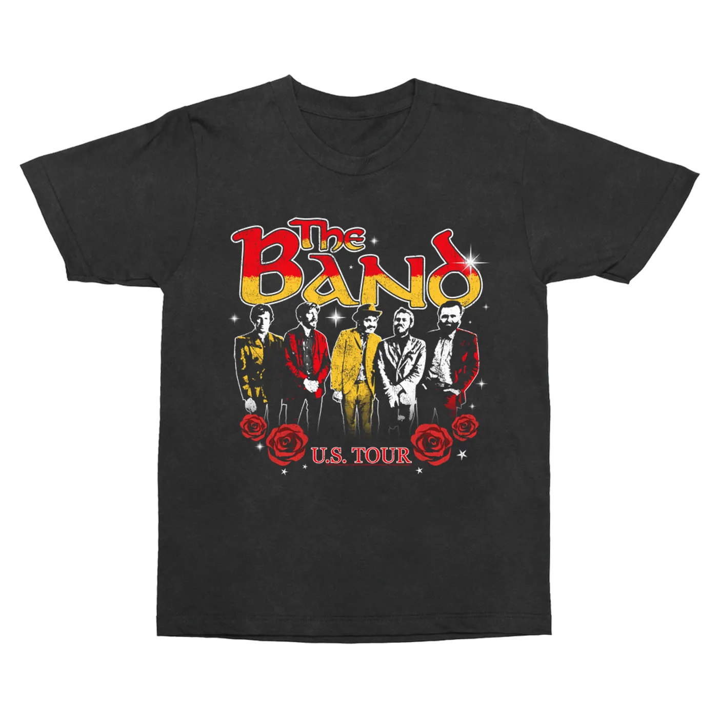 The Band T-Shirt | Retro U.S. Tour Distressed The Band Vintage Shirt