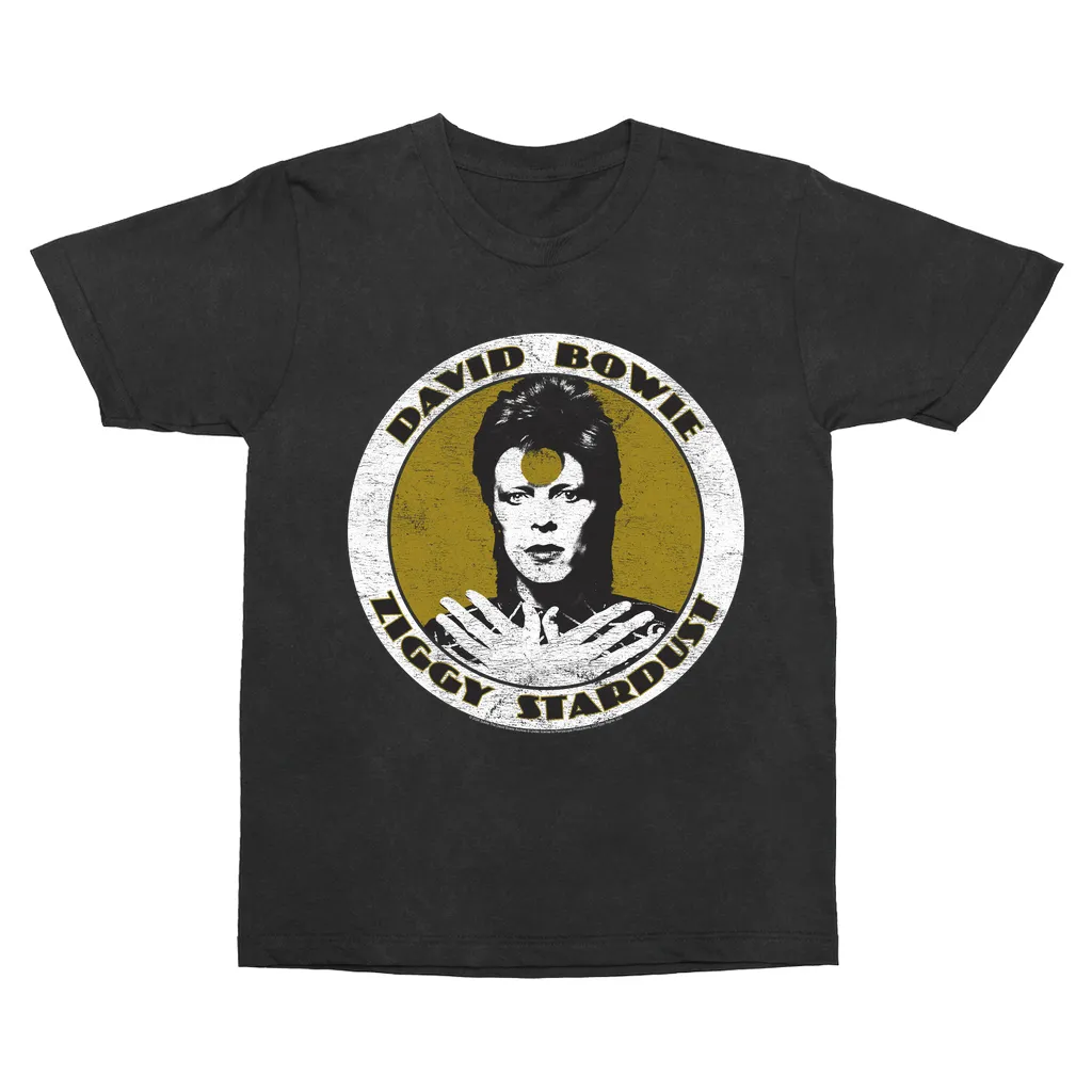 T-Shirt | Golden Bowie As Ziggy Stardust (Equineop Exclusive) Vintage Shirt