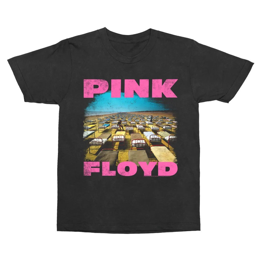 T-Shirt | Hot Pink Momentary Lapse Beds Distressed Vintage Shirt