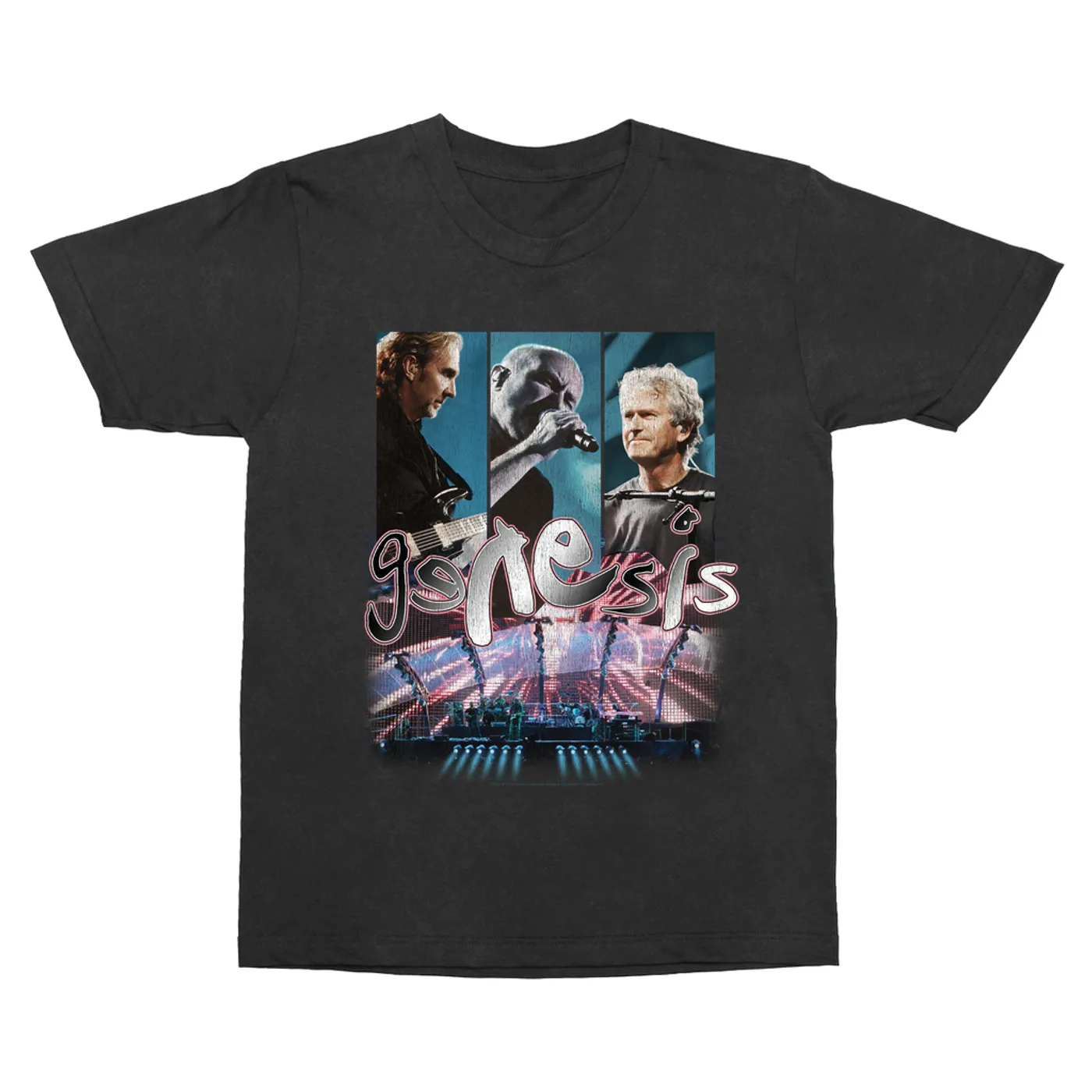 Genesis T-Shirt | Live On Stage Distressed Genesis Vintage Shirt