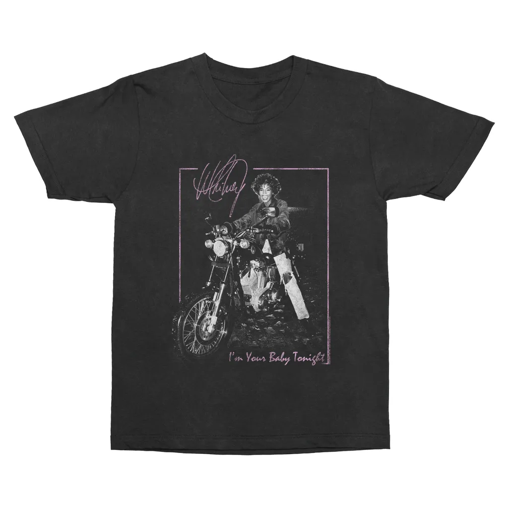 T-Shirt | Pink I'm Your Baby Tonight Distressed Vintage Shirt