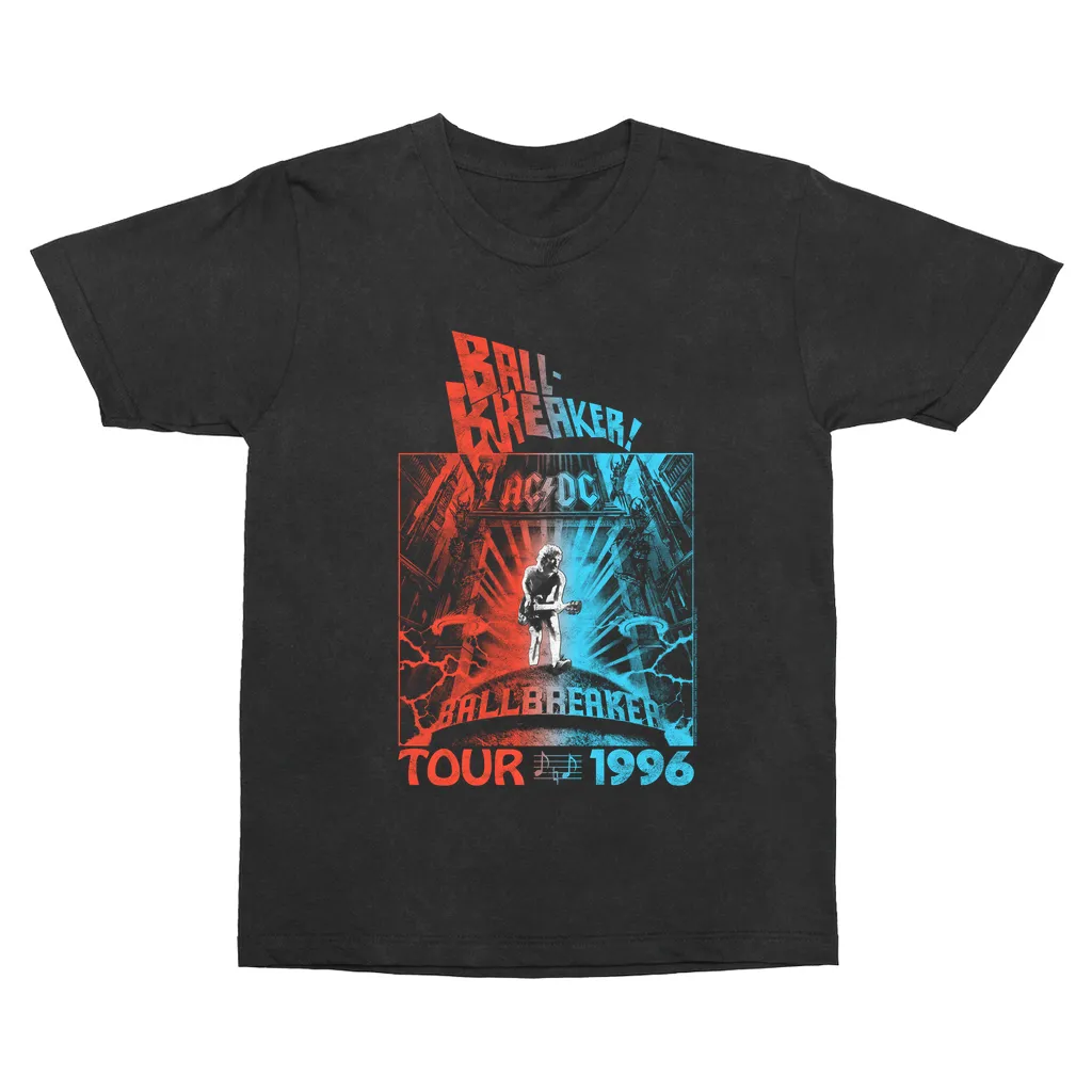 T-Shirt | 1996 Tour Ball Breaker Red Blue Ombre Vintage Shirt