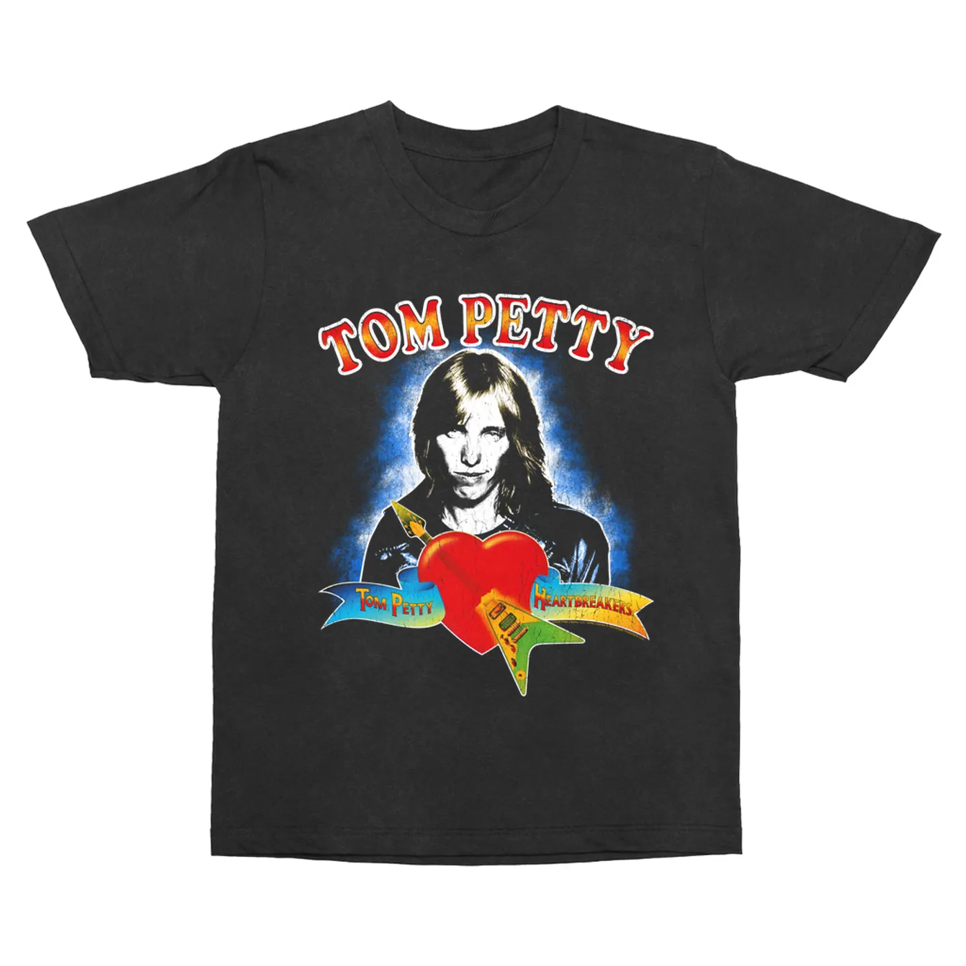 Tom Petty and the Heartbreakers T-Shirt | First Album Design (Merchbar Exclusive) Tom Petty Vintage Shirt
